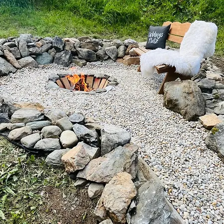 Tatil Evi Zirbitz Huette Mit Sauna Und Kamin