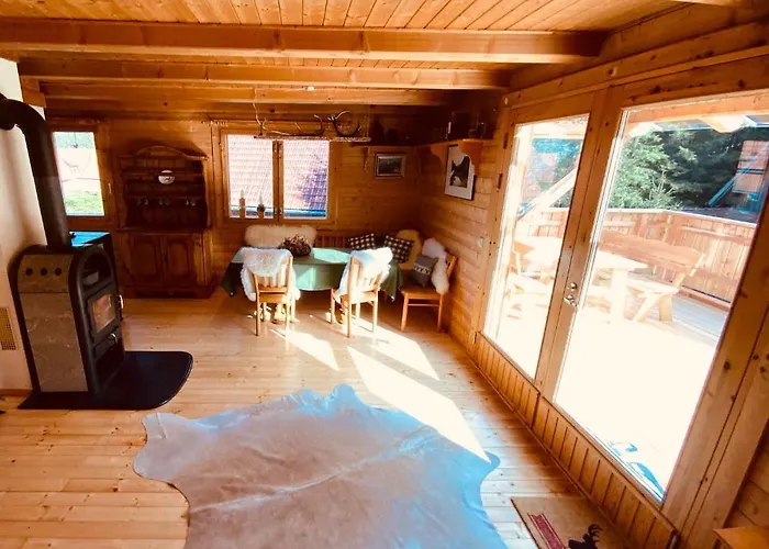 度假居 Zirbitz Huette Mit Sauna Und Kamin