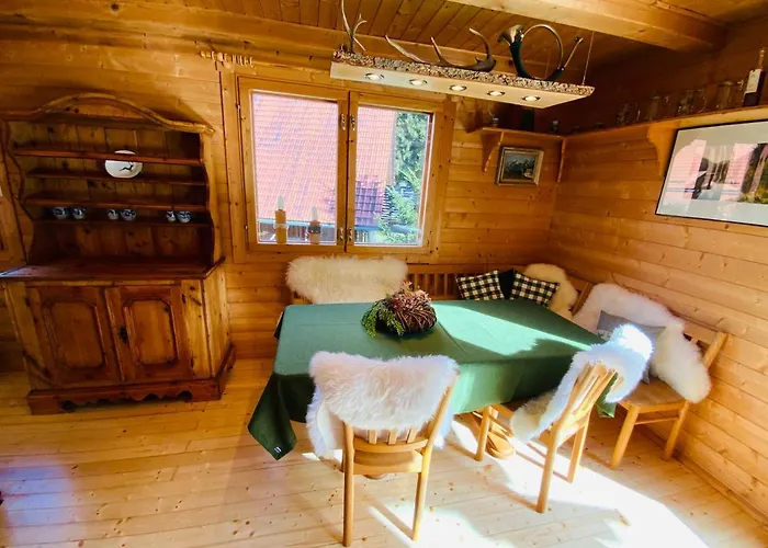 度假居 Zirbitz Huette Mit Sauna Und Kamin